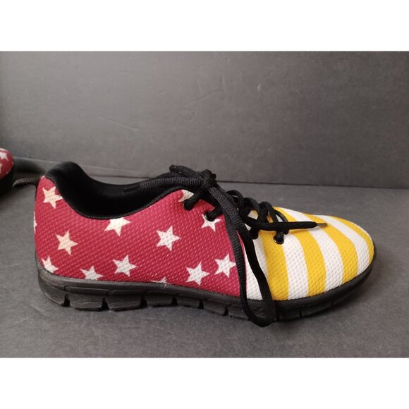 American Flag Full Stars ASU Arizona Sneaker Shoes Size Men 9.5 Women 11.5 - Picture 10 of 13